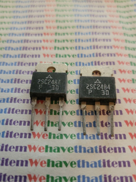 2SC2484 / C2484  / TRANSISTOR / 2 PIECES (qzty)