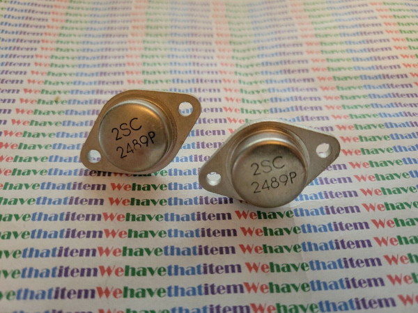2SC2489P /  C2489P/ TRANSISTOR / TO3 / 2 PIECES (qzty)