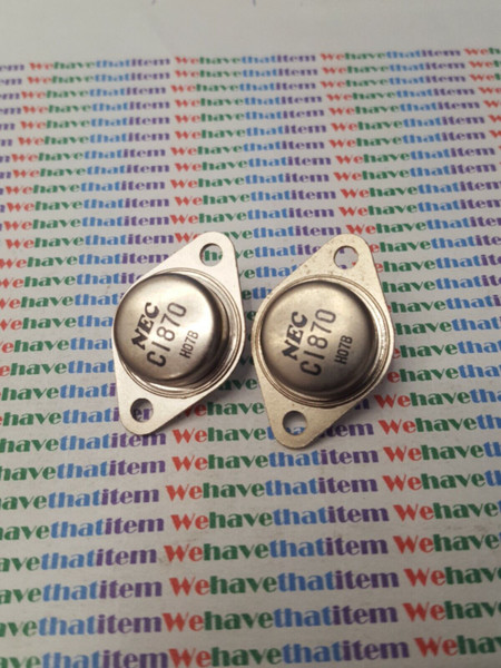 2SC1870 / TRANSISTOR  / 2 PIECES (qzty)