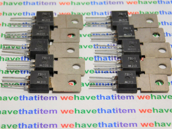 791-1 / CROSSES TO ECG187,NTE187 / TRANSISTOR / TO202 / 10 PIECES  (qzty)