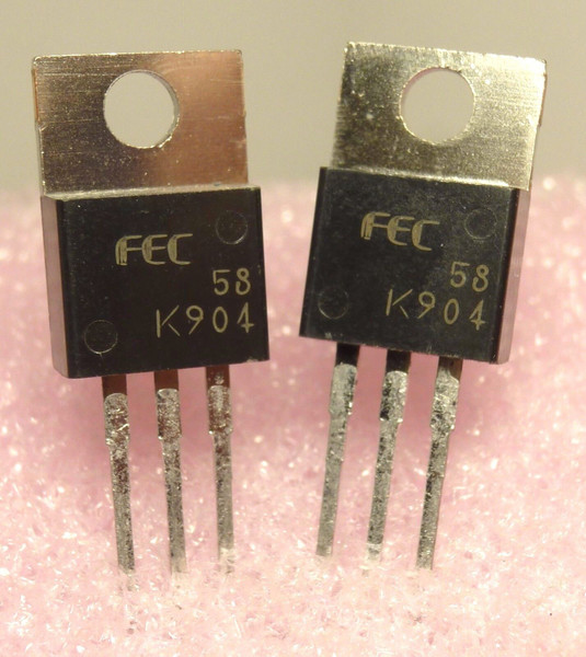 2SK904 /FET / TO220 / 2 PIECES (QZTY)