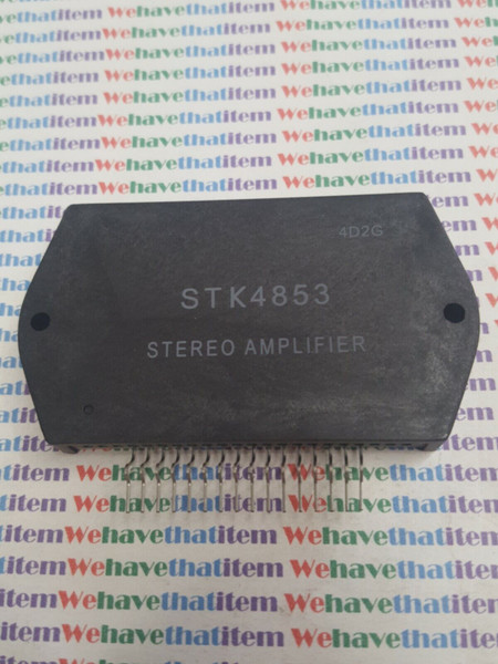 STK4853 / STEREO AMPLIFIER IC / SIP / 1 PIECE (qzty)