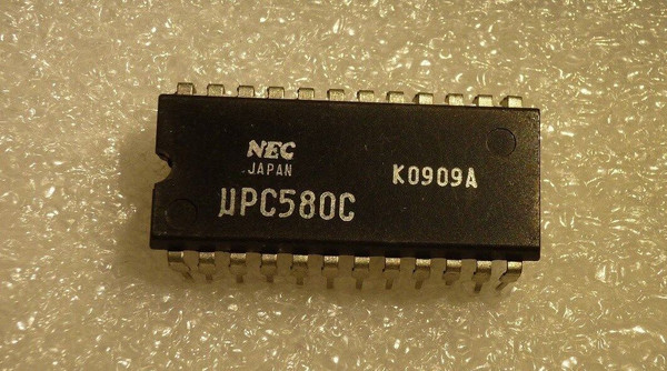 UPC580C / COMPARABLE TO ECG1196, NTE1196 / IC / DIP / 1 PIECE (qzty)