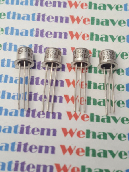 2N3227 / TRANSISTOR / 4 PIECES / (qzty)