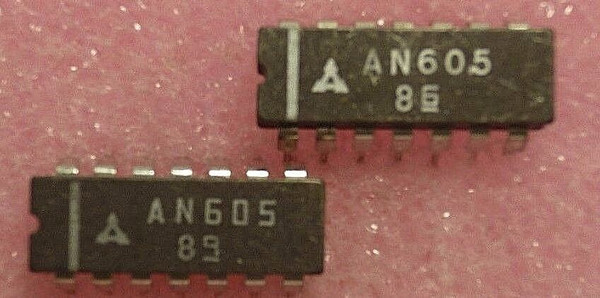 AN605 / IC / DIP / 2 PIECES /  (qzty)