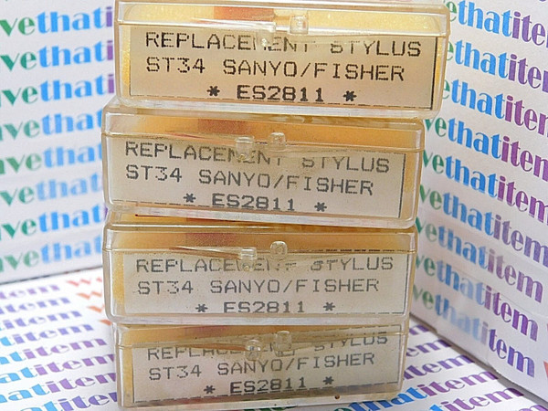 NEEDLE  REPLACES SANYO-FISHER ST34  / ES2811 / 1 PIECE (qzty)