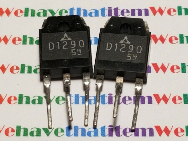 2SD1290 / D1290 / TRANSISTOR / TO3PN / 2 PIECES (qzty)