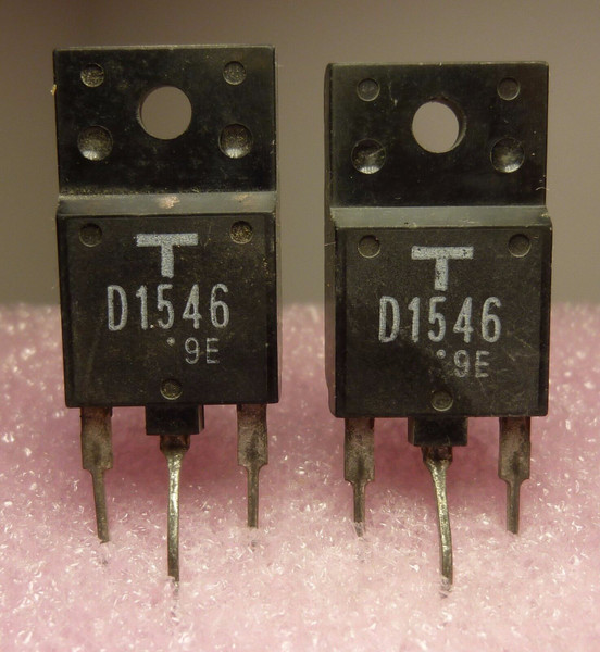 2SD1546 / TRANSISTOR / 2 PIECES (QZTY)