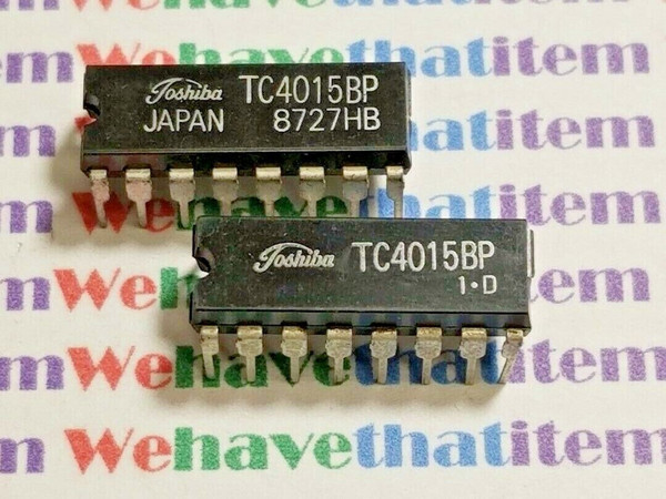 TC4015BP / IC / DIP / 2 PIECES (qzty)