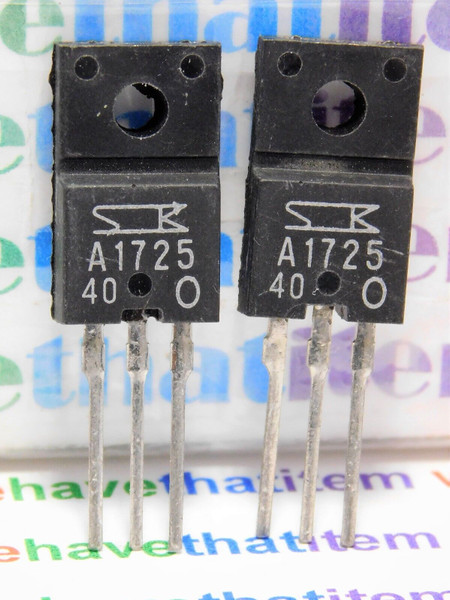 2SA1725 / TRANSISTOR / TO220 / 2 PIECES (qzty)