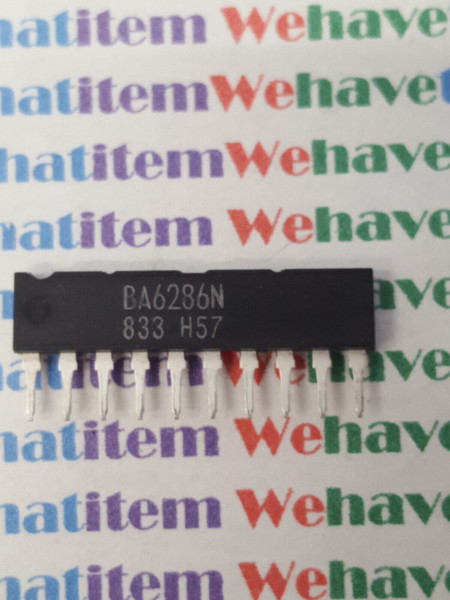 BA6286N/ IC / SIP / 1  PIECE  (qzty)