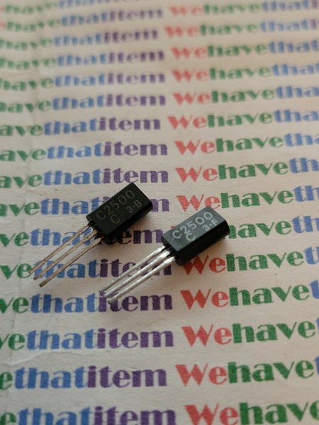 2SC2500  /  TRANSISTOR / 2 PIECES (QZTY)