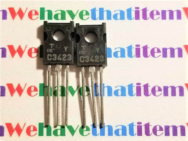 2SC3423Y / C3423 Y / TRANSISTOR / TO126 / 2 PIECES  (qzty)