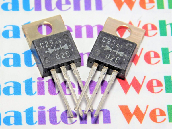 C2502C / DUAL DIODE / TO220 / 2 PIECES (qzty)