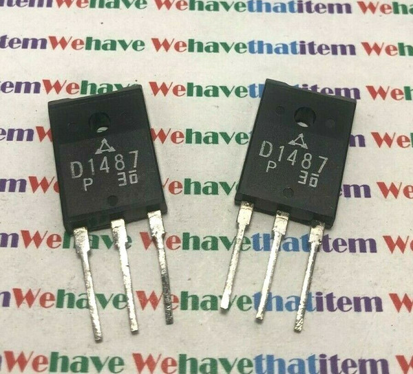 2SD1487 / D1487 / TRANSISTOR  / 2 PIECES  (qzty)