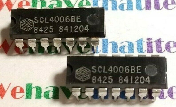 SCL4006BE / IC / DIP / 2 PIECES (qzty)