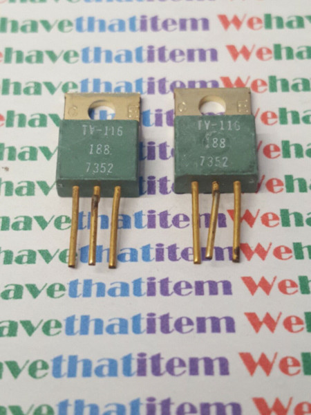 TV116 / TRANSISTOR / 2 PIECES / (qzty)