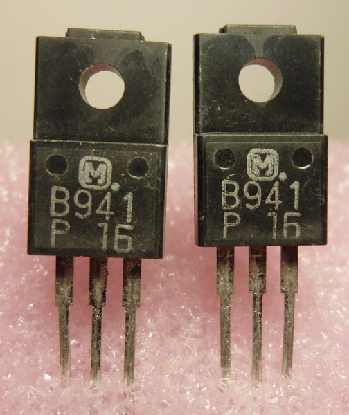 2SB941 / TRANSISTOR / TO220 / 2 PIECES (QZTY)