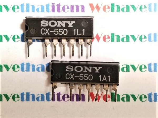 CX-550 / CX550 / IC / SIP / 2 PIECES (qzty)