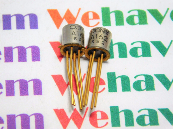 2SA162 / A162 / TRANSISTOR / TO18 / 2 PIECES (qzty)