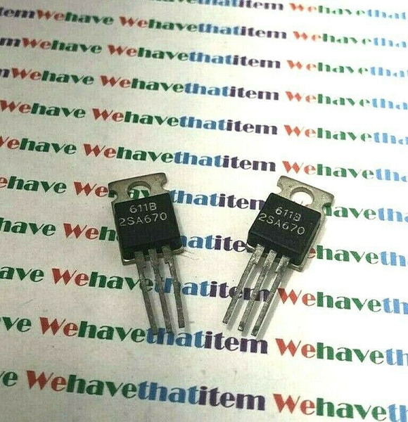2SA670  / TRANSISTOR  / 5 PIECES (qzty)