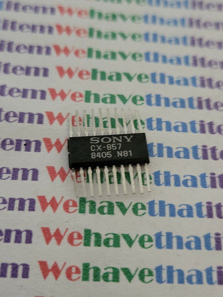 CX-857 / CX857 / SONY IC / S M  / 1 PIECE (QZTY)