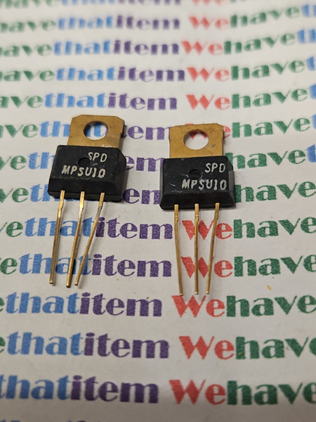 MPSU10 / PS10 / TRANSISTOR / X17 / SPD / 2 PIECES (qzty)