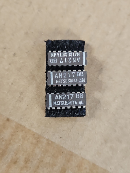 AN217BB / IC / DIP / MATSUSHITA / 2 PIECES /  (qzty)