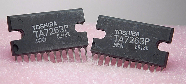 TA7263P / IC / SIP / 2 PIECES (qzty)