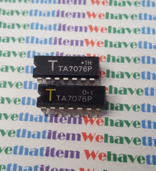 TA7076P / DIP / IC / 2 PIECES /  (qzty)