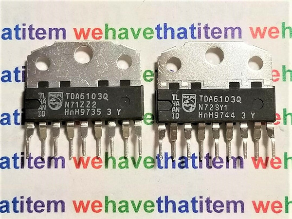 TDA6108JF / IC / SIP / 2 PIECES (QZTY)