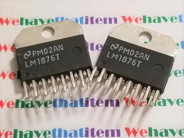 LM1876T / IC / SIP / 2 PIECES (QZTY)
