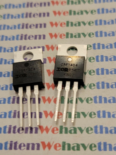 IRF1404/ F1404 / FET / TO220 / 2 PIECES (qzty)