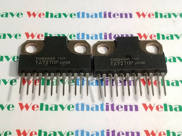 TA7269P / IC / SIP / 2 PIECES (qzty)