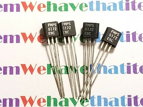 MPS5172 / TRANSISTOR / TO92 / 4 PIECES (qzty)
