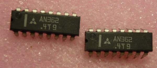 AN362 / IC / COMPARABLE TO ECG1248, NTE1248 / DIP / 2 PIECES /  (qzty)