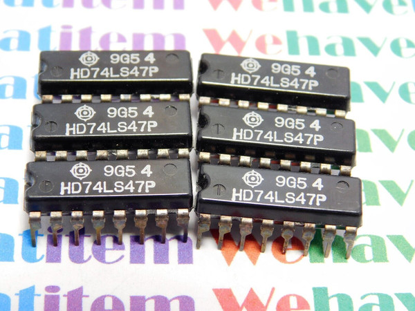 HD74LS47P / IC / DIP/ 5 PIECES (qzty)