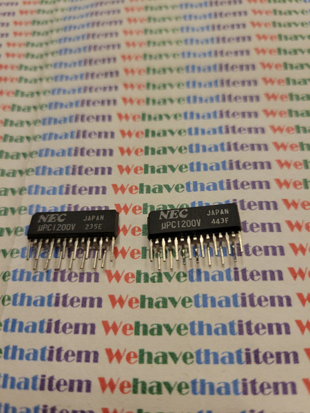 UPC1200V  / IC / SIP / 2 PIECES (qzty)