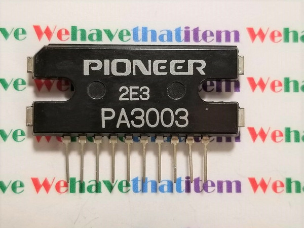 PA3002 / PIONEER IC / SIP / 1 PIECE (qzty)