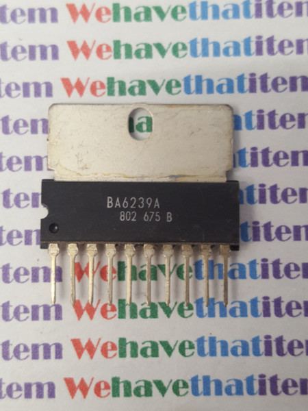 BA6239A / IC / SIP / 2 PIECES  (qzty)