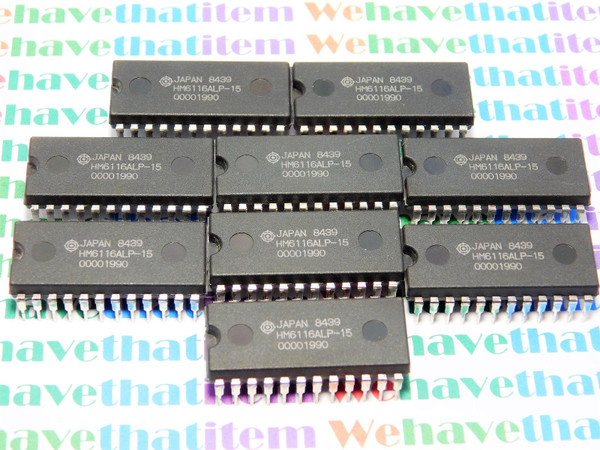 HM6116ALP-15 / IC / DIP / 2 PIECES (qzty)