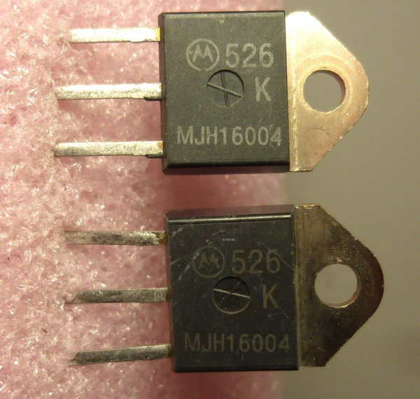 MJH16004 / TRANSISTOR / 2 PIECES  (qzty)