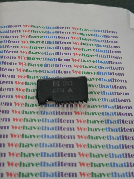 BQ211 / MARKED I 034 / IC / SIP / MATSUSHITA / 2 PIECES (qzty)