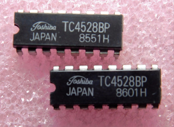 TC4518BP / IC / DIP / 2 PIECES (qzty)