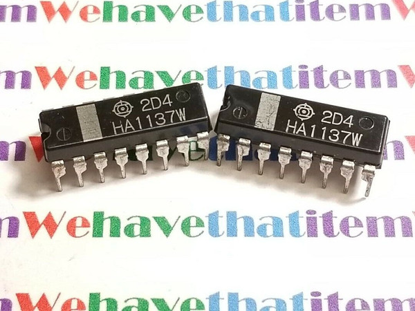 HA1137W / IC / DIP / 2 PIECES (QZTY)