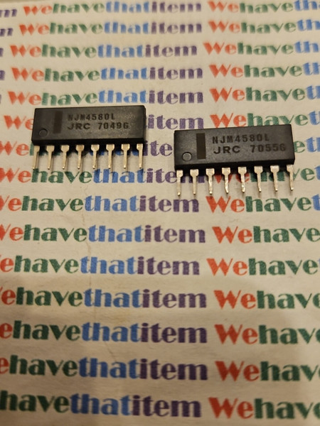 NJM4560L / IC / SIP / JRC / 2 PIECES (qzty)
