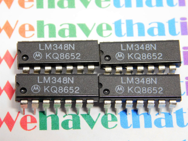 LM348N / IC / DIP   / 2 PIECES (qzty)