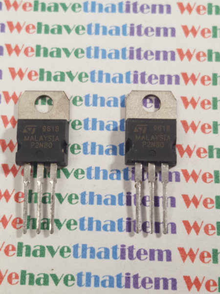 STP2N80/ IC / TRANSISTORS/ 2  PIECES  (qzty)