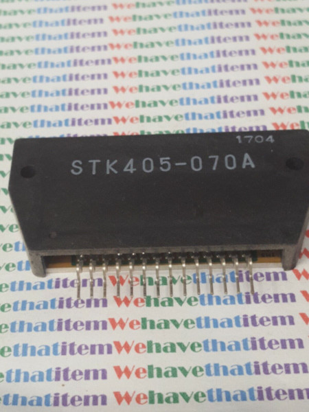 STK405-070A / IC / SIP / 1 PIECE (QZTY)