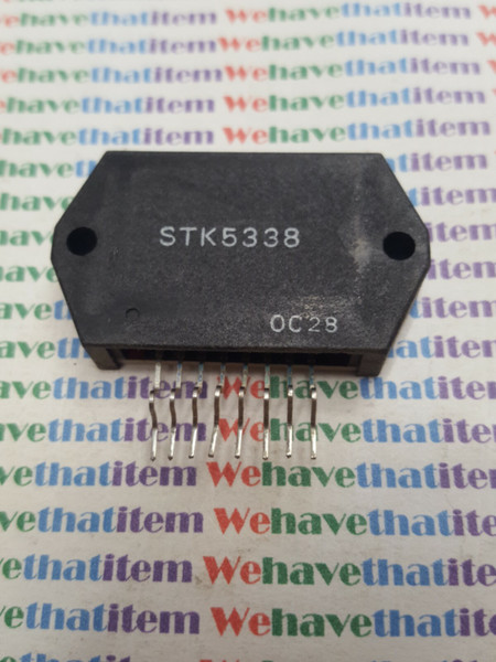 STK5338 / REGULATOR IC / SIP / 1 PIECE (qzty)
